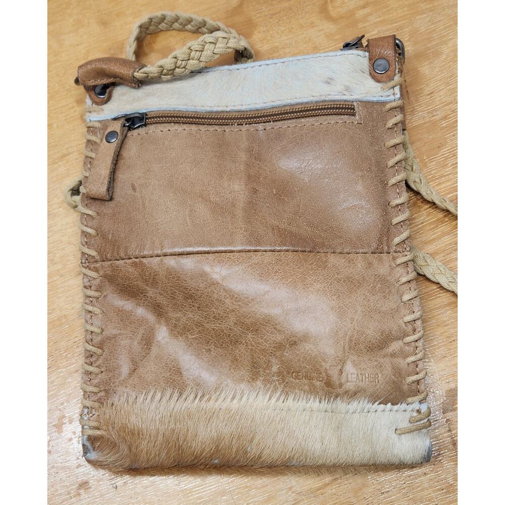 Unbranded Womens Crossbody Bag Leather Cowhide
